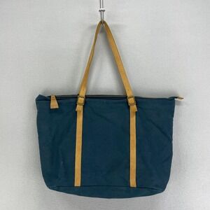 Hearth & Hand Magnolia Tote Purse Bag Canvas‎ Leather Travel Large
